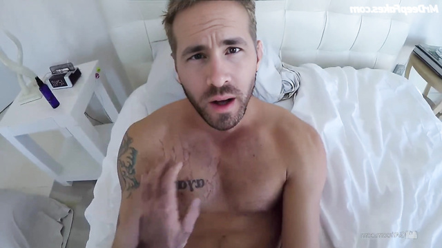 Ryan Reynolds best friend gently sucks his dick in gay porn