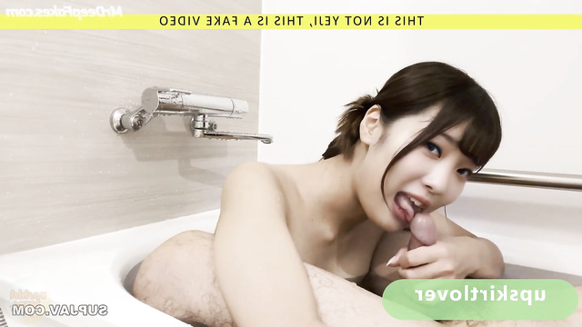 Blowjob by Yeji (예지 있지) korean slut made it in a bath room