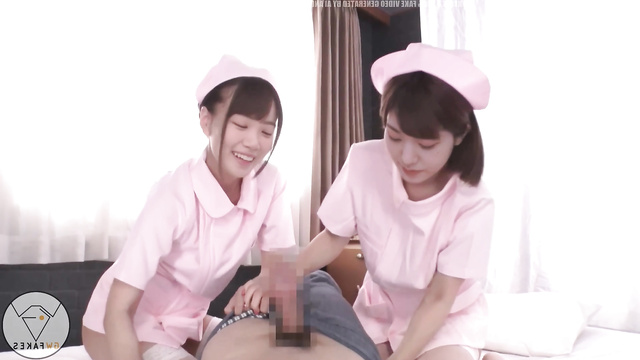 Two cute nurses sucking your dick - 장원영 아이브 Wonyoung, Chaewon A.I.