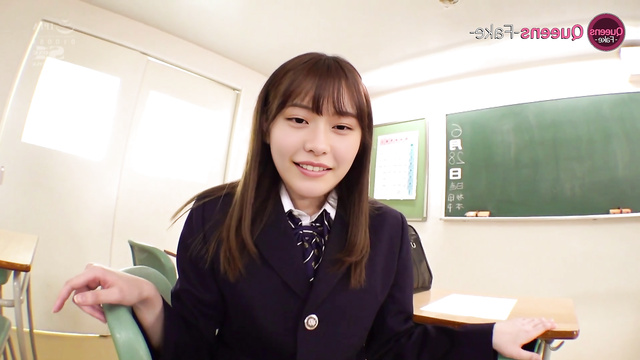Asakura Yui (浅倉唯 ポルノ) Japanese babe in stockings fucks with classmate