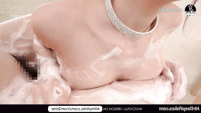 Deepfake erotic with foam in the bathroom // Karina (카리나 에스파)