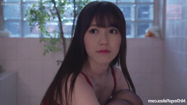Japanese whore Mayu Watanabe AKB48 fucks modest client (渡辺 麻友 ポルノ)