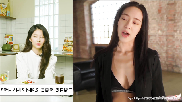 Minju (김민주 아이즈원) pleases new boss at interview - k-pop porn