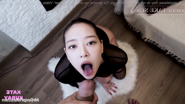 Obedient slut sucking your dick, Minju real fake // 김민주 아이즈원