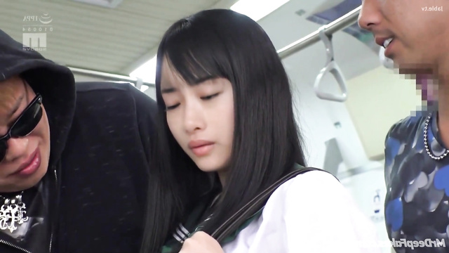 Unexpected gangbang on a subway - Satomi Ishihara 石原 さとみ ディープフェイク