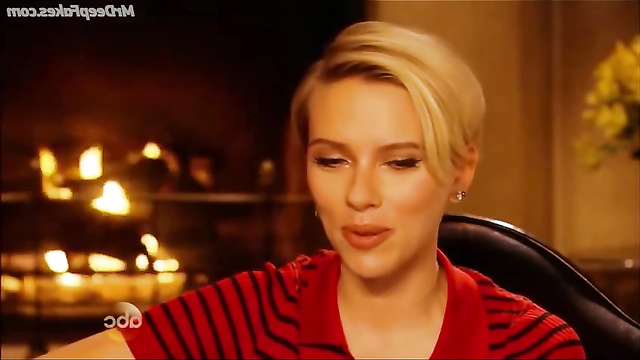 Scarlett Johansson dreams of a giant cock in her hole - fakeapp