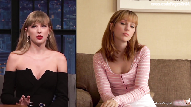 Taylor Swift - sensual beauty takes on enormous BBC (deepfake)
