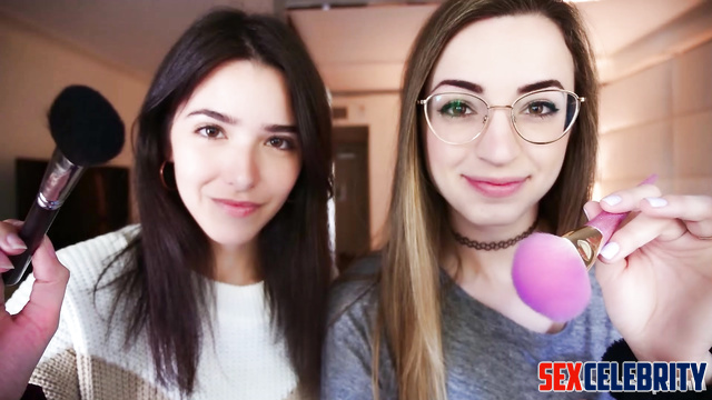 Hot Gibi ASMR and ASMR Glow want to fuck you / ai scene