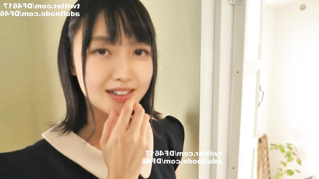 Bukakke with fake j-pop Kubo Shiori - face covered in cum (久保史緒里 乃木坂46 ぶっかけ ディープフェイク ) [PREMIUM]