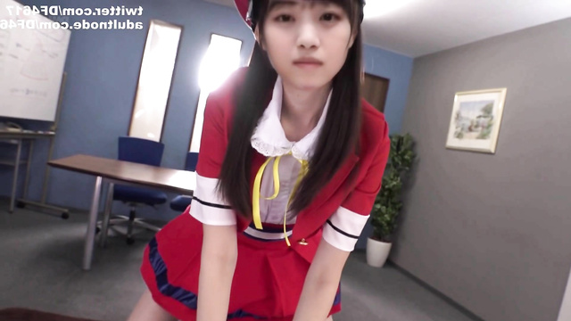 J-Pop Nishino Nanase in costume is sucking on knees - deepfake (西野七瀬 乃木坂46 フェラ ディープフェイク) [PREMIUM]