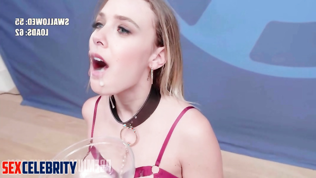 / A.I. / Bukkake orgy with beautiful whore Elizabeth Olsen