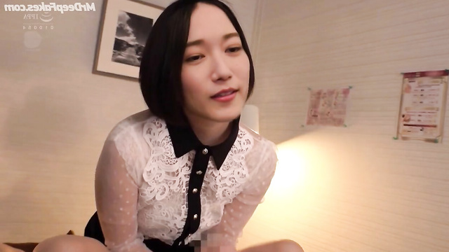 Fake tape (パフューム のっち フェイクポルノ) Nocchi jerks off the dick with her feet