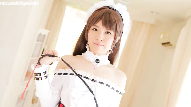 Liu Yifei having sex in a maid outfit - celebrity porn 刘亦菲 / 名人色情片