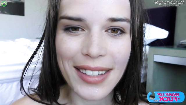 Facial cumshot compilation with naked star Neve Campbell (Deepfake) [PREMIUM]