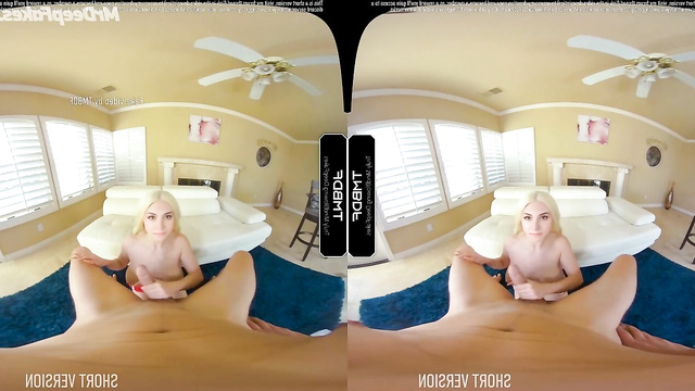 Ava Max VR deepfake porn scene of riding on big dick and sucking it