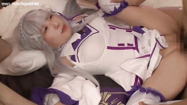 Sexy cosplayer Iori Moe 伊織もえ fucked in her pussy deepfake ディープフェイク エロ