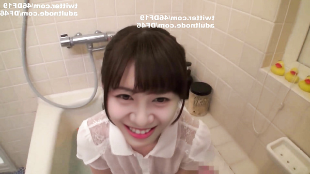 Japanese star Ito Miku sucking a dick in the bathroom (日本 人 伊藤 美来) [PREMIUM]