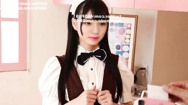 Yoda Yuki Nogizaka46 wearing a maid costume while having sex (与田 祐希 乃木坂46 性別) [PREMIUM]
