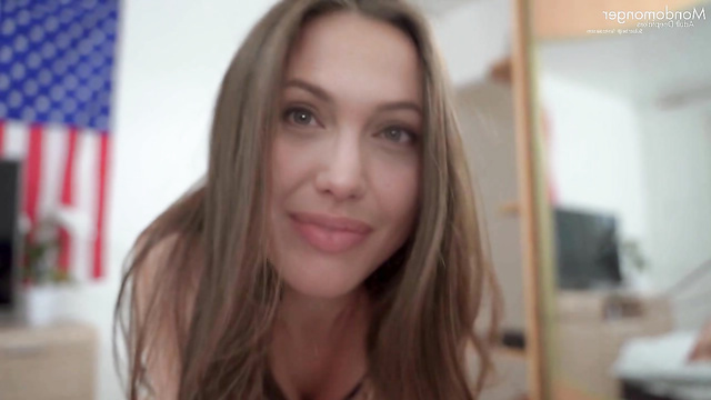 Angelina Jolie sucking a dick - deepfake porn [PREMIUM]